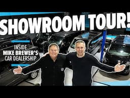 Tour of MIKE BREWER'S used car dealership | Behind the scenes of Wheeler Dealer star's showroom