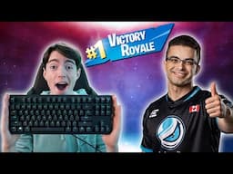 I WON WITH NICK EH 30'S KEYBOARD!! - Fortnite Battle Royale