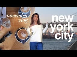 New York City in November (vlog)