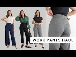 MUST HAVE OFFICE PANTS HAUL | Summer 2024