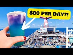 I tried Carnival's Drink Package to see if it's worth it ($80/day)