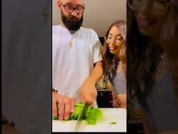 STARCH⚪️ SOUTHERN GREENS🥬 & BBQ CHICKEN  🍗 #trendingshorts #cooking #couplegoals #boyfriend