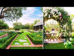 120+ Garden Decorating Structure Ideas! for Backyard, Farmhouse, Front Yard! WATCH NOW!