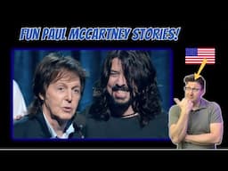 10 Paul McCartney Stories Told by Celebrities | American Reacts | #Reaction #paulmccartney #top10