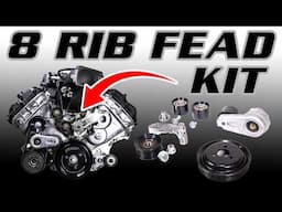 Get the Most Out of Your Supercharger with VMP's 8 Rib FEAD Kit!