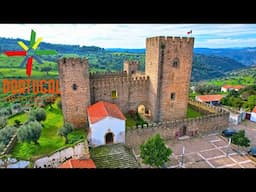 Amieira do Tejo 🏰 Duas Capelas, um Castelo e um ENIGMA🏰🐟  Arez 🏡  Nisa 🪴 Alto Alentejo - 4K UltraHD