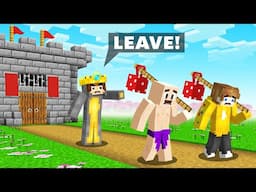 I KICKED My Friends Out Of Our Minecraft World... (Cherry Island)