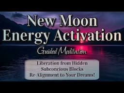 New Moon Energy Activation 🌑Liberation from All Hidden Blocks That Were Holding You Back