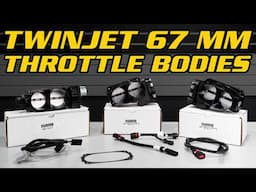 The TwinJet 67 mm Throttle Bodies are BACK for your Mustang!