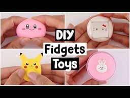 DIY Anti-Stress Fidget Toys - Squishy, Slime & POP IT Viral TikTok Toys