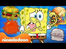 Every Time a Krabby Patty was RUINED! | SpongeBob SquarePants | Nickelodeon UK