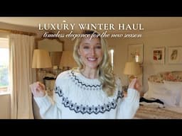 BLACK FRIDAY LUXURY WINTER HAUL | TIMELESS ELEGANCE FOR THE NEW SEASON & GETTING COSY FOR CHRISTMAS