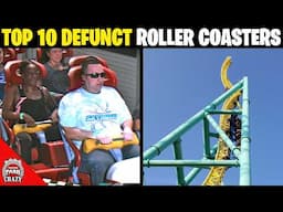 Top 10 BEST Defunct Roller Coasters CLOSED FOREVER - (That I've Ridden)