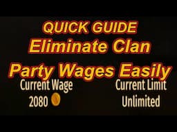 Eliminate Bannerlord Clan Party Wages Easily - Quick Guide | Flesson19