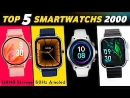 Top 5 Best Smartwatch Under 2000 in 2023 | CALLING + AMOLED | Best Smartwatch Under 2000