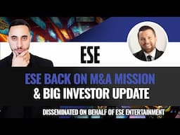 ESE Is Back On An M&A Mission, CEO Interview w/ Konrad Wasiela (TSXV:ESE)