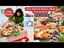 LAST MINUTE SNACK IDEAS FOR GUESTS || How to arrange snacks beautifully , Bite sized snacks