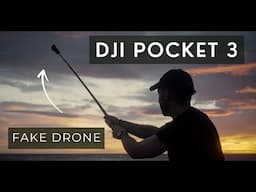 How To Shoot FAKE DRONE Moves // DJI OSMO POCKET 3