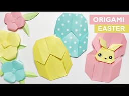 Easter Origami | Easter BUNNY and Easter EGG