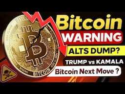 🛑 BITCOIN IN DANGER Condition For Next 48 Hours | Why ALTS Dumping ? | BTC big Move Incoming..!!