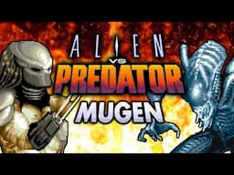 Can the galaxy survive all this MUGEN FIGHTING GAME MAYHEM? - Alien vs Predator