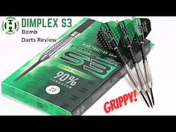 Harrows DIMPLEX S3 BOMB Darts Review GRIPPY DARTS