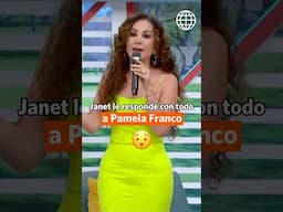 AMÉRICA HOY | Janet Barboza le responde a Pamela Franco | #shorts