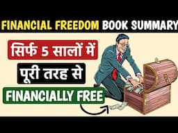 How to become financially free in your early age | financial freedom book summary in hindi