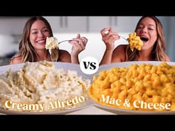 Hidden Veggie Pasta Showdown: Creamy Alfredo vs Mac and Cheese!