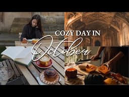 Hello October | A Cozy Day in Autumn - Pumpkin Soup, Magical Oxford, A Slow Autumn Day in October 🍂