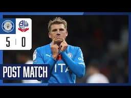 Will Collar Post-Match Interview - Bolton Wanderers