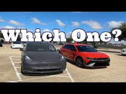 Tesla Model Y And Hyundai IONIQ 5 N Exterior Comparison. Which Would You Choose?!