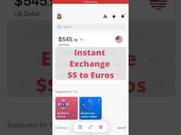 Quickly Exchange Dollar to Euro in Portugal 🇵🇹 with Revolut - Fast & Easy ATM Cash!