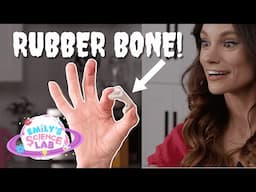 Emily's Science Lab - Rubber Bone - Easy Science Experiment for Kids