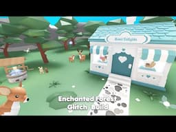 NEW Tiny home Glitch build! The Enchanted Forest 🌲✨ in Adopt me!