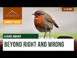 Beyond Right and Wrong | Ajahn Amaro | 13.10.2024