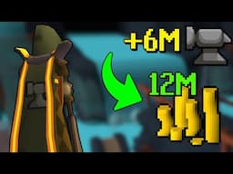 I made 12,000,000 GP from 99 smithing (GIM #82)