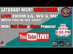 Saturday Night Laser Livestream!