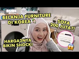 BELANJA FURNITURE RUMAH BARU DI KOREA 🏡🇰🇷 HARGANYA BIKIN SHOCK 🤣 BISA SEWA MESIN CUCI?? 😱