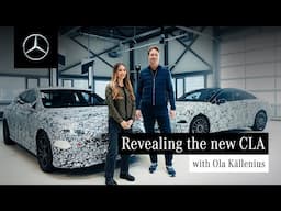 Secret CLA prototype revealed: First test drive with CEO Ola Källenius