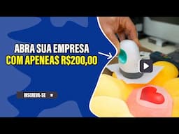 ABRA SUA EMPRESA DE PERSONALIZADOS COM R$200,00