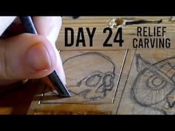 How to Carve a Skull - Day 24