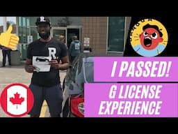 Passed the G exit exam | Drive test in Canada | What you need to know | VLOG