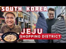 FAMOUS SHOPPING AREAS in JEJU SOUTH KOREA 🇰🇷