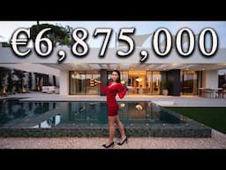 Touring €6,875,000 home with the CRAZIEST rooftop I´ve ever seen !!