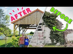 We can't believe it's finally happening! | Barn restoration in rural France