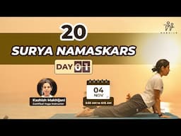 Surya Namaskar Challenge | Day 1 by Kashish Makhijani