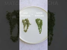 How to spot quality matcha 🍵 #matchatime #healthylifestyle #matcha