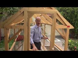 How to build a wooden greenhouse كيفية بناء محمية خشبية