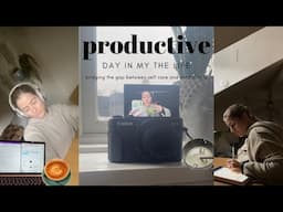 6am productive day in the life | productivity hacks, meal inspo and redefining self care 🧖🏼‍♀️🌱